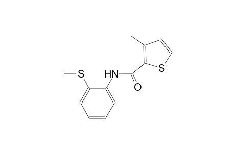 3-methyl-N-[2-(methylsulfanyl)phenyl]-2-thiophenecarboxamide