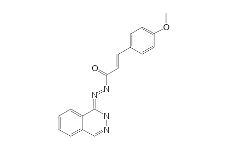 (2-E,N',E)-3-(4-METHOXYPHENYL)-N'-[PHTHALAZIN-1-(2-H)-YLIDENE]_ACRYLOHYDRAZIDE