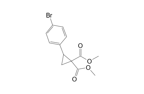 2-(4-bromophenyl)cyclopropane-1,1-dicarboxylic acid dimethyl ester