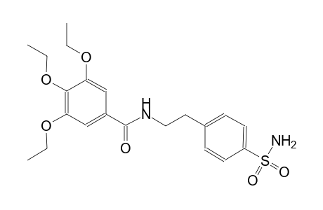 N-{2-[4-(aminosulfonyl)phenyl]ethyl}-3,4,5-triethoxybenzamide
