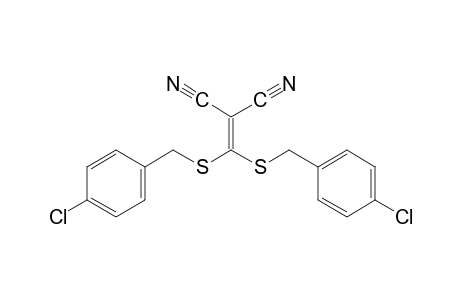 {bis[(p-chlorobenzyl)thio]methylene}malononitrile