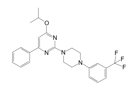 4-Isopropoxy-2-[4-(3-trifluoromethylphenyl)pyrazinyl]-6-phenylpyrimidine