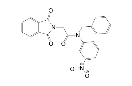 1H-isoindole-2-acetamide, 2,3-dihydro-N-(3-nitrophenyl)-1,3-dioxo-N-(phenylmethyl)-