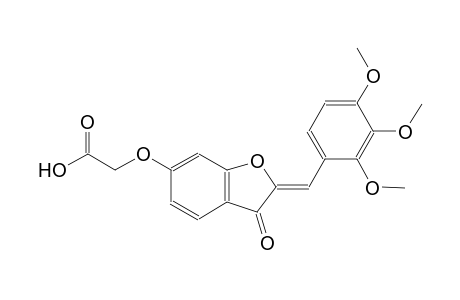 acetic acid, [[(2Z)-2,3-dihydro-3-oxo-2-[(2,3,4-trimethoxyphenyl)methylene]benzofuranyl]oxy]-