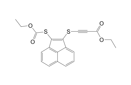3-[[2-(carbethoxythio)acenaphthylen-1-yl]thio]propiolic acid ethyl ester