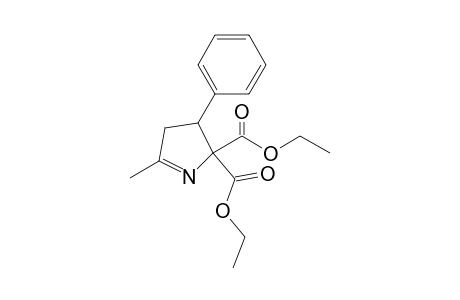 Diethyl 3-phenyl-5-methyl-3,4-dihydro-2H-pyrrol-2,2-dicarboxylate