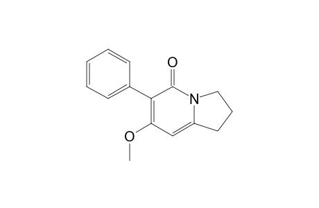2,3-DIHYDRO-7-METHOXY-6-PHENYL-5(1H)-INDOLIZINONE