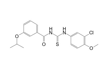 N-(3-chloro-4-methoxyphenyl)-N'-(3-isopropoxybenzoyl)thiourea