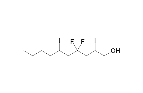 4,4-Difluoro-2,6-diiododecan-1-ol