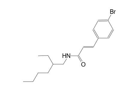 (2E)-3-(4-bromophenyl)-N-(2-ethylhexyl)-2-propenamide