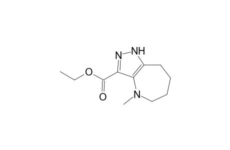1,4,5,6,7,8-hexahydro-4-methylpyrazolo[4.3-b]azepin-3-carbonsaure-ethylester