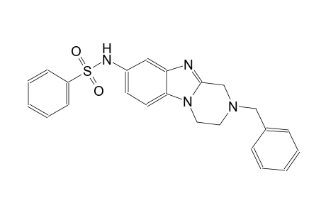 N-(2-benzyl-1,2,3,4-tetrahydropyrazino[1,2-a]benzimidazol-8-yl)benzenesulfonamide