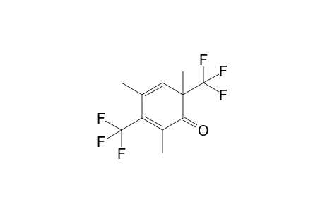 3,6-Bis(trifluoromethyl)-2,4,6-trimethylcyclohexa-2,4-dienone