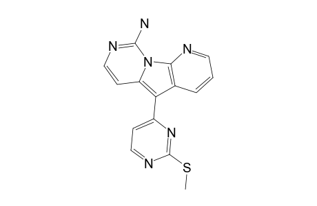9-Amino-5-(2-methanesulfanylpyrimidin-4-yl)pyrido[3',2':4,5]pyrrolo[1,2-c]pyrimidine
