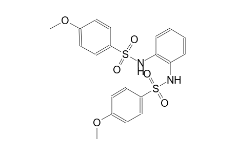 4-methoxy-N-(2-{[(4-methoxyphenyl)sulfonyl]amino}phenyl)benzenesulfonamide