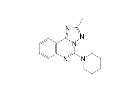 2-Methyl-5-(1-piperidinyl)-[1,2,4]triazolo[1,5-c]quinazoline