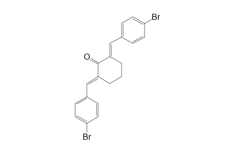 (2E,6E)-2,6-bis(4-bromobenzylidene)cyclohexan-1-one
