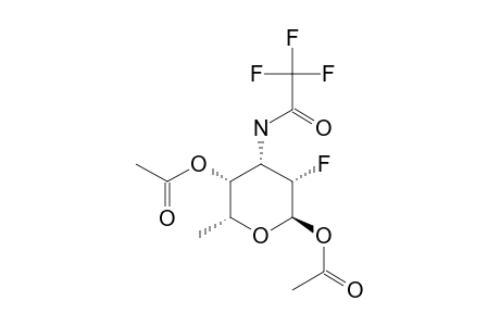 1,4-DI-O-ACETYL-2,3,6-TRIDEOXY-2-FLUORO-3-TRIFLUORACETAMIDO-ALPHA-L-TALOPYRANOSE