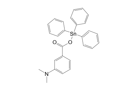 3-(DIMETHYLAMINO)-BENZOATO-TRIPHENYL-TIN-(IV);3-[N(CH3)2C6H4COO(C6H5)3SN