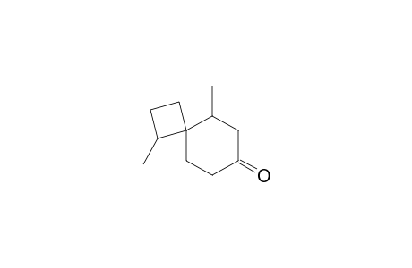 Spiro[3.5]nonan-1-one, 5,9-dimethyl-, (4.alpha.,5.alpha.,9.alpha.)-