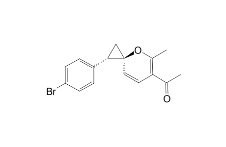 1-((1S,3S)-1-(4-bromophenyl)-5-methyl-4-oxaspiro[2.5]octa-5,7-dien-6-yl)ethanone