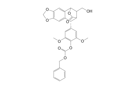 4'-(Benzoyloxycarbonyl)-4'-demethyl-neopodophyllotoxine