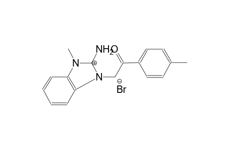 1-methyl-3-(2-oxo-2-(p-tolyl)ethyl)-1H-benzo[d]imidazol-2(3H)-iminium bromide
