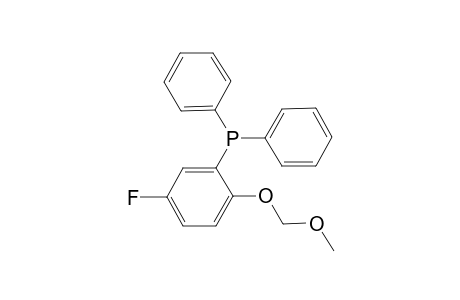 2-(Diphenylphosphanyl)-4-fluorophenyl methoxymethoxy ether