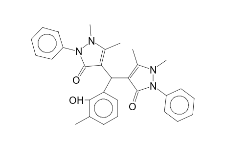 4,4'-(3-Methylsalicylidene)bis(antipyrine)