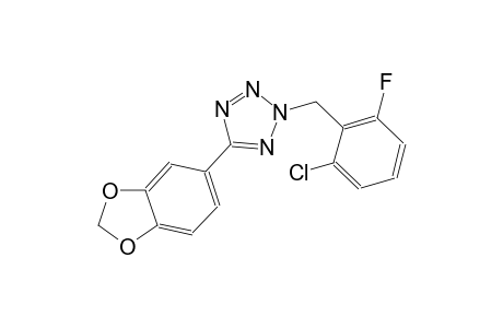 2H-tetrazole, 5-(1,3-benzodioxol-5-yl)-2-[(2-chloro-6-fluorophenyl)methyl]-