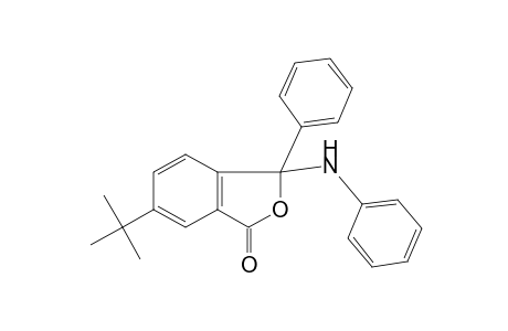 3-ANILINO-6-tert-BUTYL-3-PHENYLPHTHALIDE