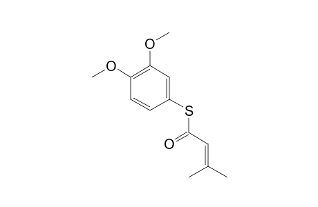 S-(3,4-DIMETHOXY)-PHENYL-3-METHYL-BUT-2-ENE-THIOATE
