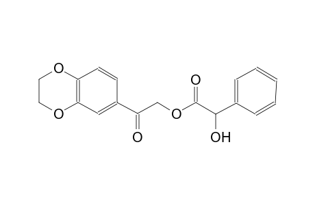 2-(2,3-dihydro-1,4-benzodioxin-6-yl)-2-oxoethyl hydroxy(phenyl)acetate
