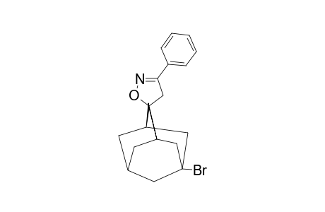 (Z)-5-BROMO-3'-PHENYL-4'-HYDROXYSPIRO-(ADAMANTANE-2:5'-DELTA(2)-ISOXAZOLINE)