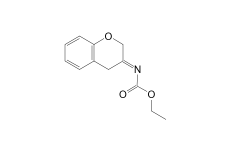 Carbamic acid, 2H-1-benzopyran-3(4H)-ylidene-, ethyl ester, (E)-