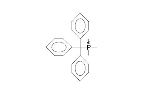 (Triphenyl-methyl)-trimethyl-phosphonium cation