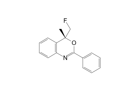 (4R)-4-(Fluoromethyl)-4-methyl-2-phenyl-4H-benzo[d]-1,3-oxazine