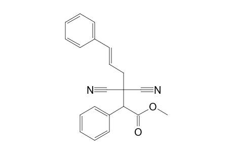 Methyl 3,3-dicyano-2,6-diphenyl-5-hexenoate