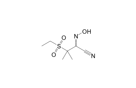 Butanenitrile, 3-(ethylsulfonyl)-2-(hydroxyimino)-3-methyl-