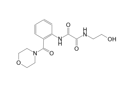 ethanediamide, N~1~-(2-hydroxyethyl)-N~2~-[2-(4-morpholinylcarbonyl)phenyl]-