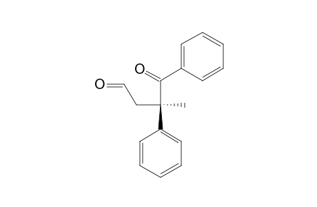 (3S)-3-METHYL-4-OXO-3,4-DIPHENYLBUTANAL