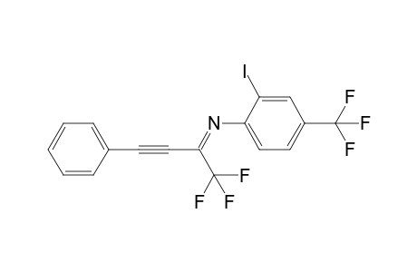 2-Iodo-N-(1,1,1-trifluoro-4-phenylbut-3-yn-2-ylidene)-4-(trifluoromethyl)aniline