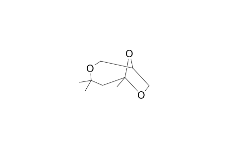 3,7,9-Trioxabicyclo[4.2.1]nonane, 4,4,6-trimethyl-