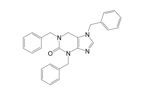 1,3,6,7-Tetrahydro-1,3,7-tribenzyl-2H-purin-2-one