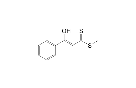 2-Propene(dithioic) acid, 3-hydroxy-3-phenyl-, methyl ester
