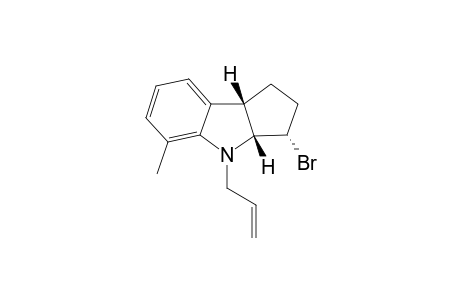 N-ALLYL-3-BROMO-5-METHYL-1,2,3,3A,4,8B-HEXAHYDROCYCLOPENTA-[B]-INDOLE