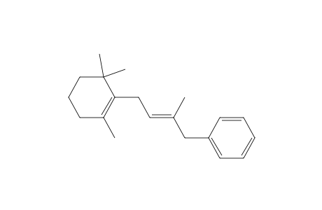 4-(2,6,6-Trimethyl-1-cyclohexen-1-yl)-2-methyl-1-phenyl-trans-2-butene