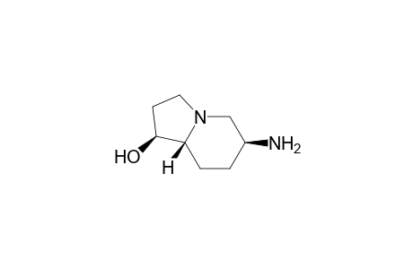 cis,cis-1-Hydroxy-6-aminooctahydroindolizine