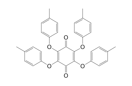 2,5-Cyclohexadiene-1,4-dione, 2,3,5,6-tetrakis(4-methylphenoxy)-