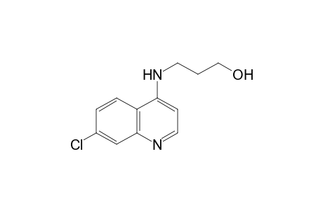 3-[(7-chloro-4-quinolyl)amino]-1-propanol